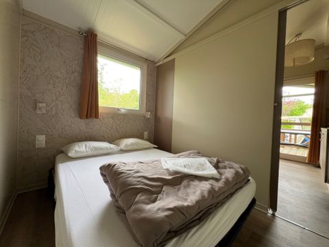 CHALET 5 personnes - Chalet Confort 25m² (2 chambres) + terrasse couverte 5 pers