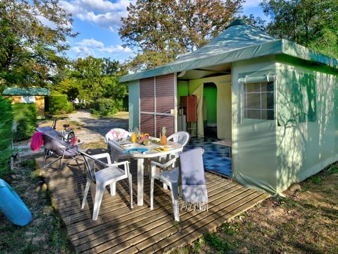 MOBILHOME 6 personnes - Bungalow Funflower Standard 25m² (2 chambres) - sans sanitaires privés 4/5 pers