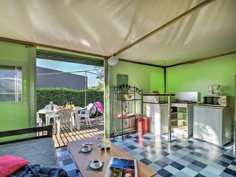 MOBILHOME 6 personnes - Bungalow Funflower Standard 25m² (2 chambres) - sans sanitaires privés 4/5 pers