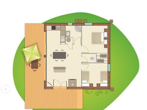 CHALET 6 personnes - 2 chambres