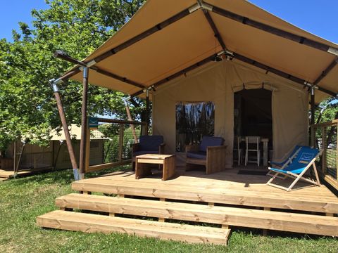 LODGE 5 personnes - SLOW LODGE - 2 chambres, sans sanitaire