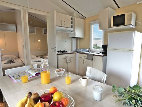 MOBILHOME 6 personnes - MOBIL HOME STANDARD SAMEDI 3 CHAMBRES