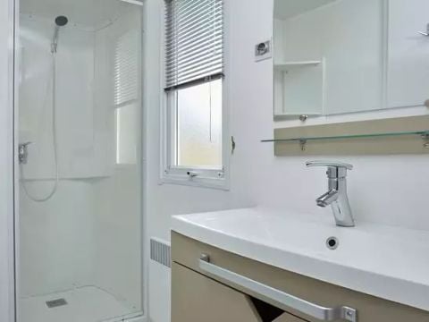 MOBILHOME 6 personnes - Comfort | 3 Ch. | 6 Pers. | Terrasse surélevée | Clim.