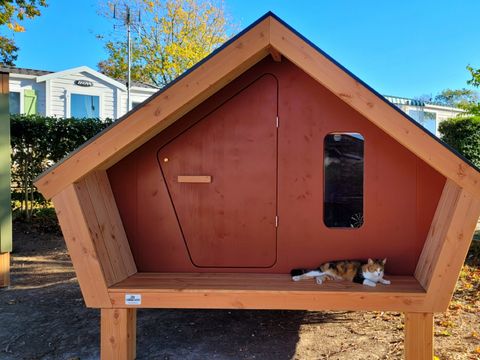TENTE TOILE ET BOIS 2 personnes - Cabane -étape "LOCHENN"