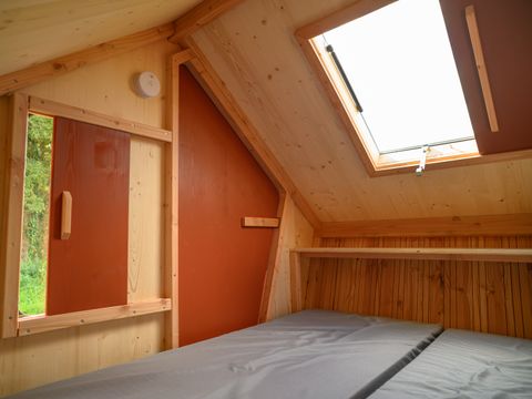 TENTE TOILE ET BOIS 2 personnes - Cabane -étape "LOCHENN"