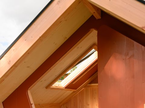 TENTE TOILE ET BOIS 2 personnes - Cabane -étape "LOCHENN"