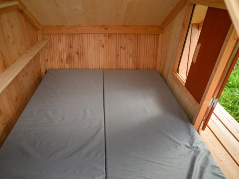 TENTE TOILE ET BOIS 2 personnes - Cabane -étape "LOCHENN"