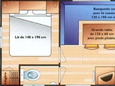 MOBILHOME 4 personnes - Gentiane