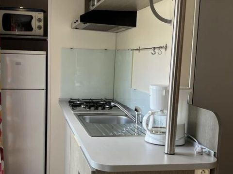 MOBILHOME 6 personnes - Classic | 3 Ch. | 6 Pers. | Terrasse surélévée non couverte