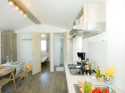 MOBILHOME 6 personnes - Mobil-home | Comfort | 2 Ch. | 4/6 Pers. | Terrasse surélevée | Clim.