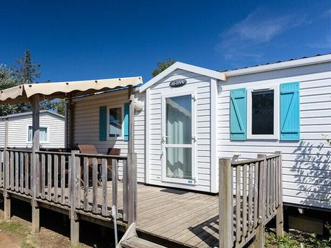 MOBILHOME 6 personnes - Mobil-home | Comfort | 2 Ch. | 4/6 Pers. | Terrasse surélevée | Clim.