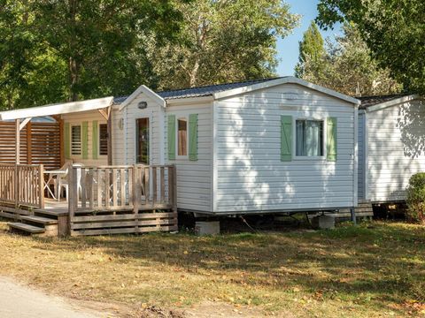 MOBILHOME 6 personnes - Comfort | 3 Ch. | 6 Pers. | Terrasse surélevée