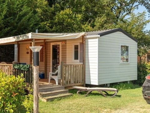 MOBILHOME 4 personnes - Mobil-home | Comfort | 2 Ch. | 4 Pers. | Terrasse surélevée | Clim. | TV