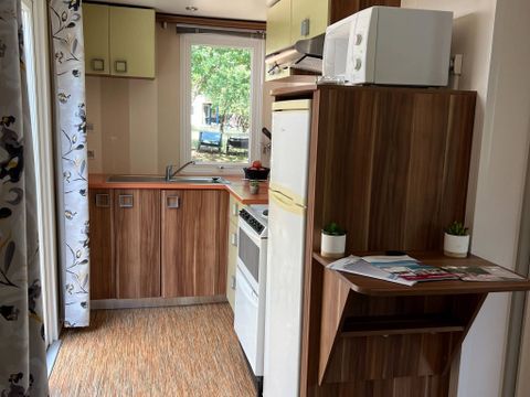 MOBILHOME 3 personnes - Mobil-home | Classic | 2 Ch. | 3 Pers. | Terrasse surélevée non couverte | 1 SDB