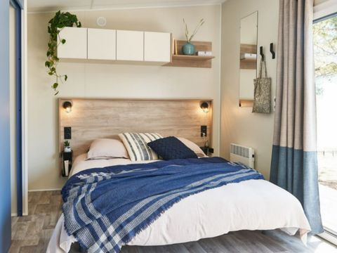 MOBILHOME 3 personnes - Hôtelier 1 pièce (lit 160 + banquette)