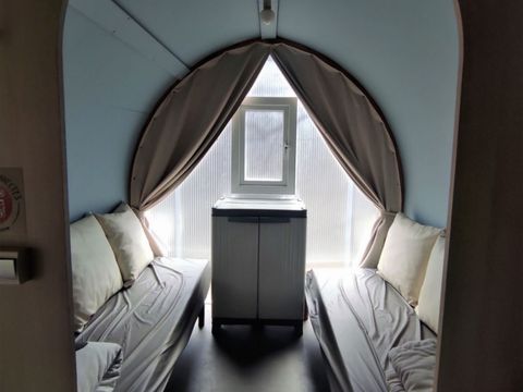 TENTE TOILE ET BOIS 4 personnes - COCO, sans sanitaires