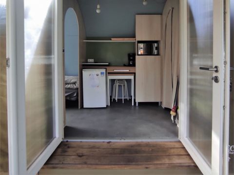 TENTE TOILE ET BOIS 4 personnes - COCO, sans sanitaires