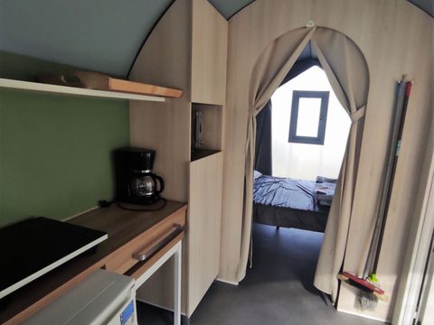 TENTE TOILE ET BOIS 4 personnes - COCO, sans sanitaires