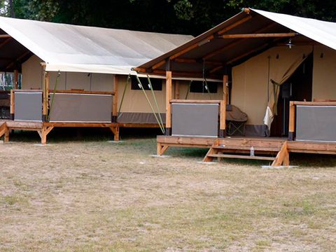 BUNGALOW TOILÉ 5 personnes - Tente Africaine (sans sanitaires)