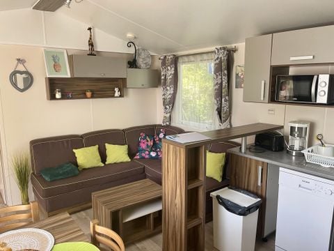 MOBILHOME 6 personnes - Mobilhome Confort 22-28m² - 2 chambres - terrasse couverte + TV* 4/6 pers