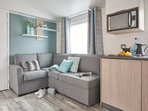 MOBILHOME 8 personnes - Confort 24-34m² - 3 chambres - terrasse couverte + TV*