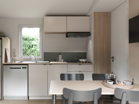 MOBILHOME 6 personnes - PREMIUM PLUS avec Clim (2026)