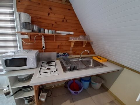 Hébergement 8 personnes - Hutte - 3 chambres - Sans salle d'eau ni WC
