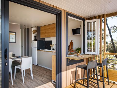 MOBILHOME 6 personnes - Le Living