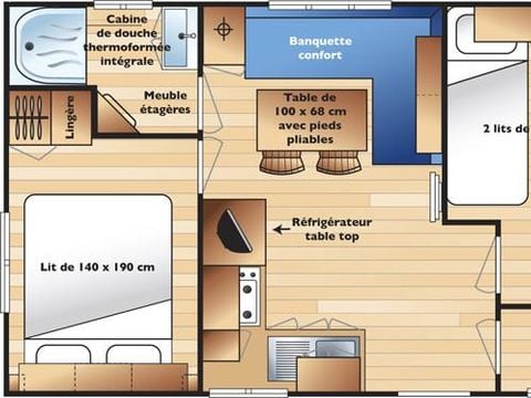 MOBILHOME 4 personnes - Classic