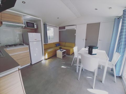 MOBILHOME 6 personnes - Mobilhome Baltique - 37m² - 3 chambres - Climatisé