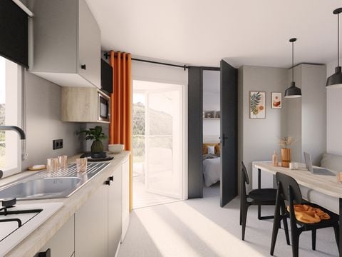 MOBILHOME 4 personnes - Mobilhome Adriatique - 26m² - 2 chambres