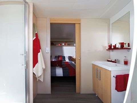 Mobilhome 4 personnes - Mobilhome Caraïbes - 30m² - 2 chambres - 2 salles de bain