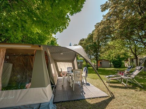 TENTE 6 personnes - Tente Nature - 2 chambres (sans sanitaire)