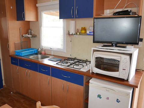 MOBILHOME 4 personnes - 2 chambres + 10 ans
