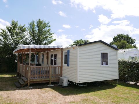 MOBILHOME 6 personnes - 3 chambres + 10 ans