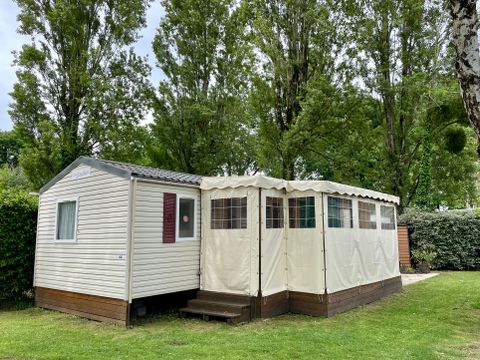 MOBILHOME 6 personnes - JF 64 -  3 CH - 40 M2 - CLIM - LV - 2 SDB - 2 WC