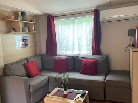 MOBILHOME 6 personnes - JF 64 -  3 CH - 40 M2 - CLIM - LV - 2 SDB - 2 WC