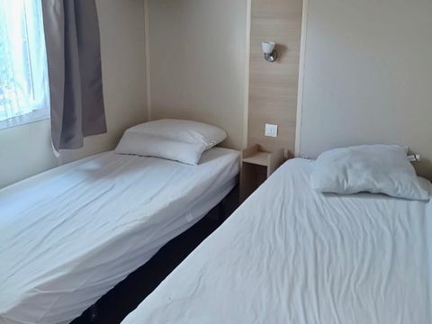 MOBILHOME 6 personnes - JF 64 -  3 CH - 40 M2 - CLIM - LV - 2 SDB - 2 WC