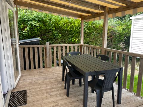 MOBILHOME 6 personnes - JF402 - 3ch - 32 m2 - terrasse semi couverte - clim - lave-linge 