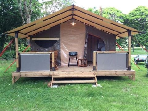 TENTE TOILE ET BOIS 4 personnes - Tente Lodge
