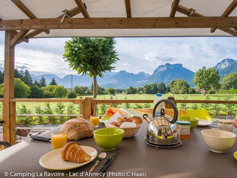 MOBILHOME 4 personnes - Confort 2 chambres avec climatisation