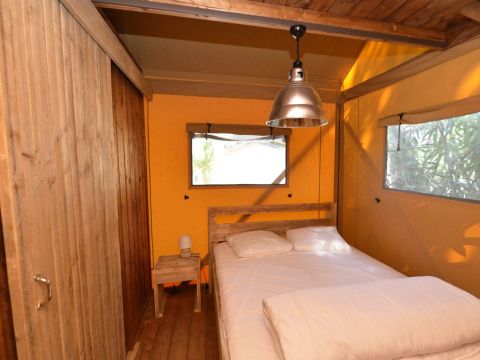 TENTE TOILE ET BOIS 6 personnes - SAFARI BAHAMAS 6