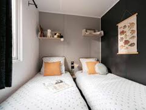 MOBILHOME 5 personnes - LOGGIA 5 pers. 27.5m2,terrasse couverte, climatisation