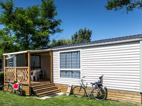 MOBILHOME 5 personnes - LOGGIA 5 pers. 27.5m2,terrasse couverte, climatisation