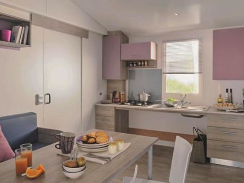 MOBILHOME 4 personnes - Confort Large - Personne à Mobilité Réduite (PMR)