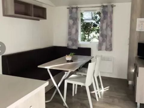MOBILHOME 4 personnes - Mobil-Home Confort Large 3 Pièces 4 Personnes + TV
