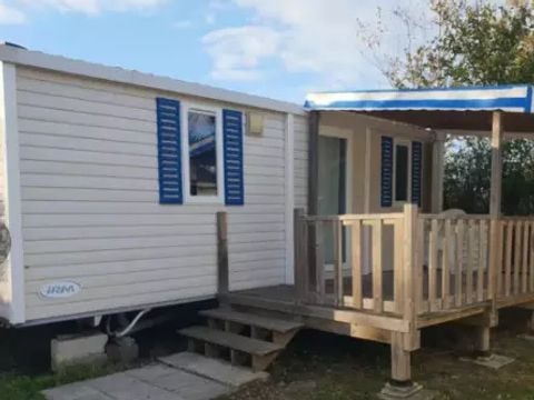 MOBILHOME 4 personnes - Mobil-Home Confort Large 3 Pièces 4 Personnes + TV