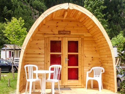 HÉBERGEMENT INSOLITE 3 personnes - Pod Bartavelle 12m² / Arrivée et départ LE SAMEDI en juillet et août
