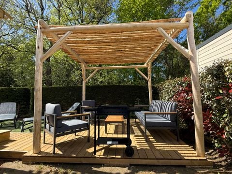 MOBILHOME 4 personnes - Luxe SPA climatisé - 2 chambres - 2 salles de bain - 2 WC (année 2025)