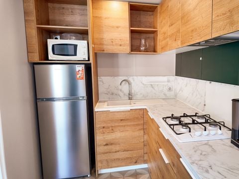 MOBILHOME 4 personnes - Coté jardin Emeraude 2CH 4PERS